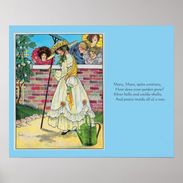 Poster Mary Mary Muito Ao Contrário De Como Seu Jardim Cr (Frente)