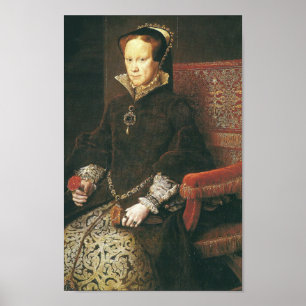 Pôster Mary mim de Inglaterra "Bloody Mary "