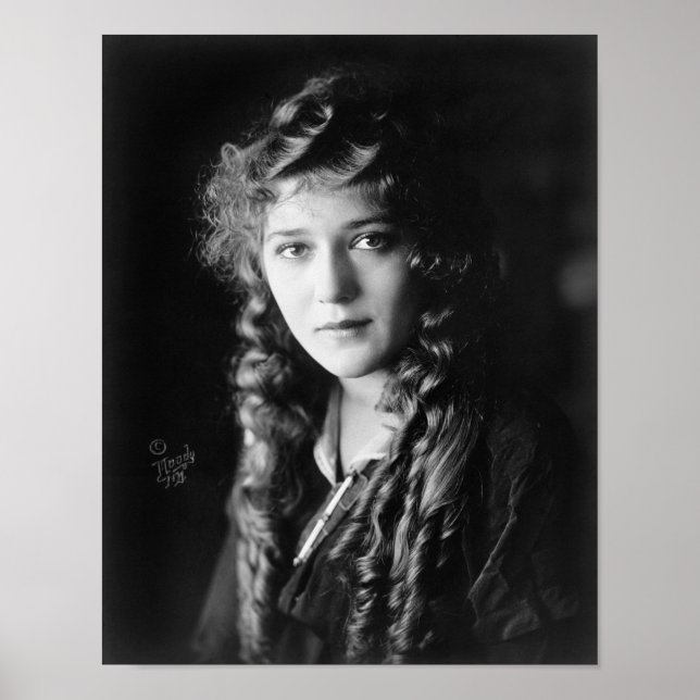Poster Mary Pickford — A querida América (Frente)