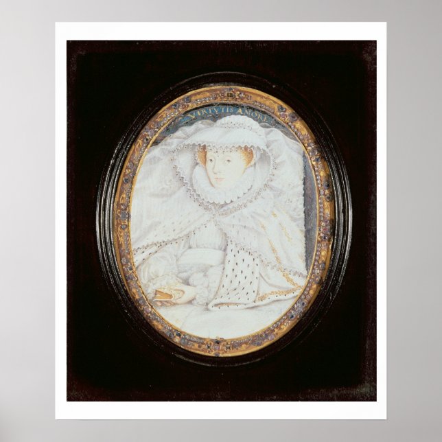 Poster Mary Queen of Scots (1542-87) as a Widow (Frente)