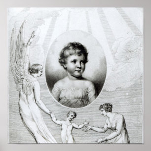 Pôster Mary Wollstonecraft Shelley como uma criança