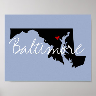Pôster Maryland Cidade