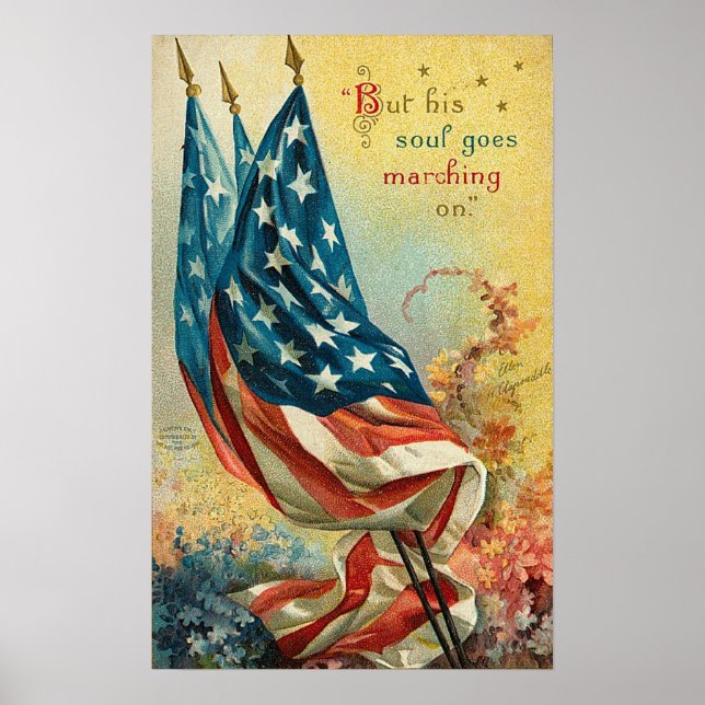 Poster Mas Sua Alma Vai Marchando (Frente)