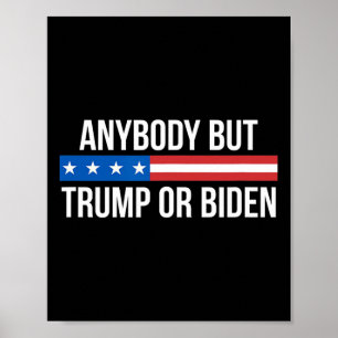 Poster Mas Trump Ou Biden -