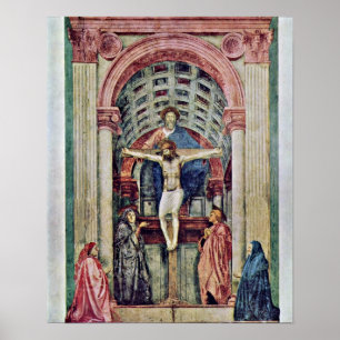 Pôster Masaccio - trindade??????: De Drie-Eenheid