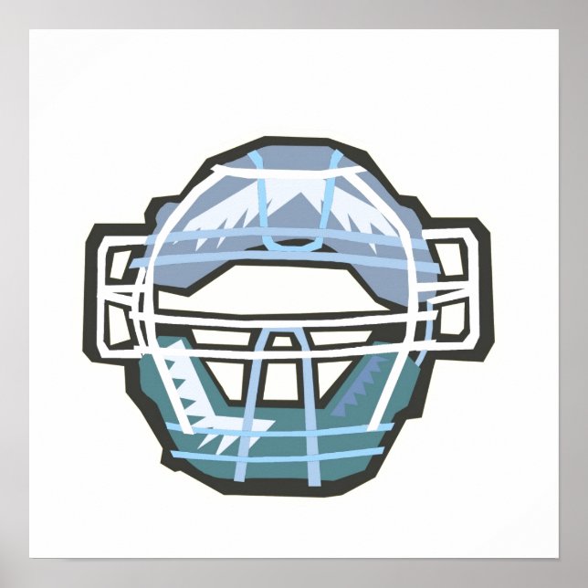 Pôster Máscara de Catchers (Frente)