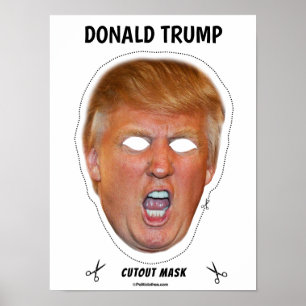 Poster Máscara de fantasia de Donald Zangada