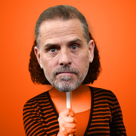 Poster Máscara de fantasia do Hunter Biden Halloween