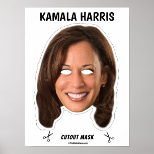 Poster Máscara de Halloween de KAMALA HARRIS