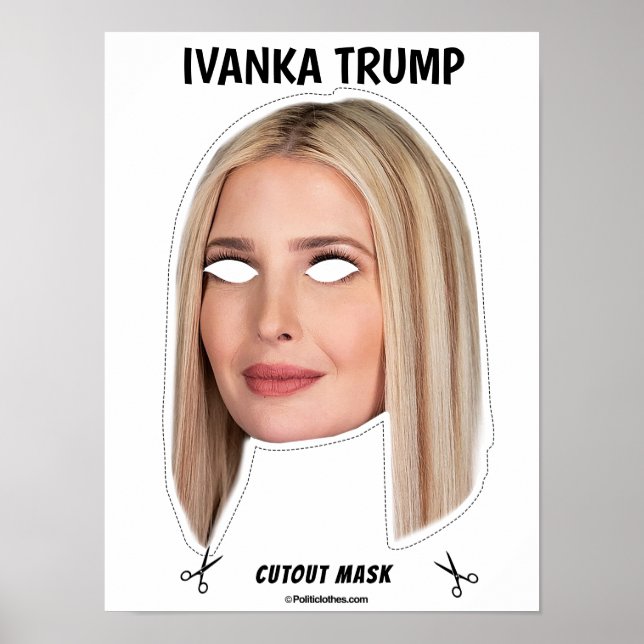 Poster Máscara de Halloween do TRUMP (Frente)