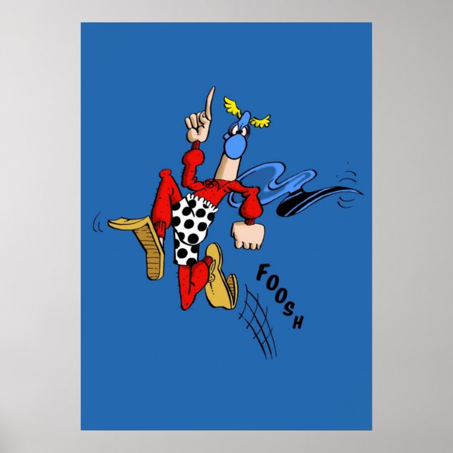 Poster Máscara do Capitão Klutz Shirt Shirt Sticker (Frente)