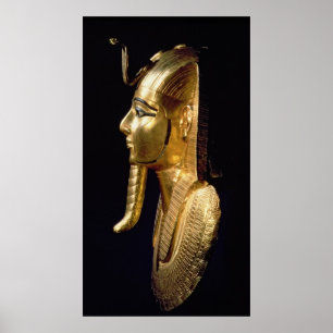 Pôster Máscara funerária de Psusennes mim