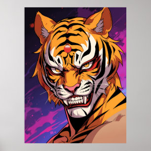 Poster Máscara Tiger