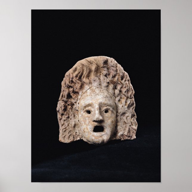 Poster Máscara trágica (Frente)