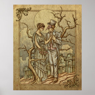 Pôster "Mascarada de meia-noite"