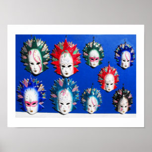 Poster Máscaras faciais