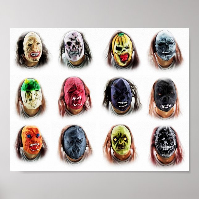 Pôster Máscaras legal (Frente)
