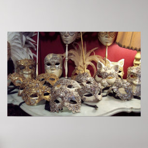 Pôster Máscaras Venetian
