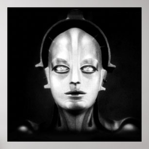 Poster Maschinenmensch de Fritz Lang