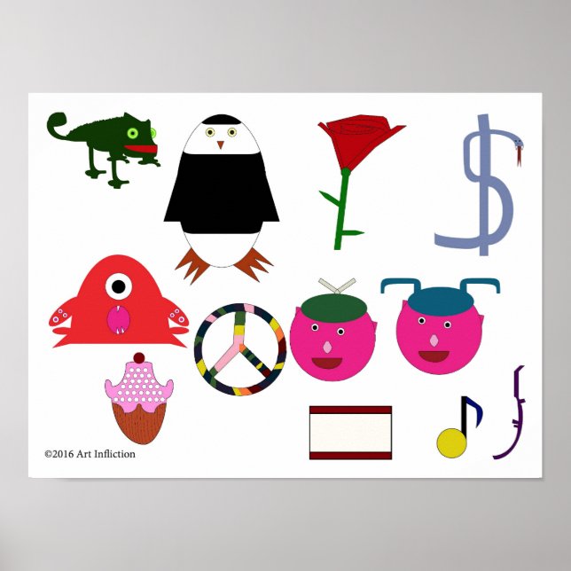 Poster Mash Art, Volume 1 (Frente)