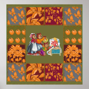 Poster Masha e 3 contos de fadas