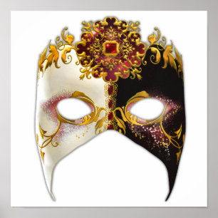 Pôster Masque veneziano: Ruby Jewel