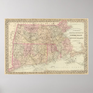 Pôster Mass, Conn, RI 2