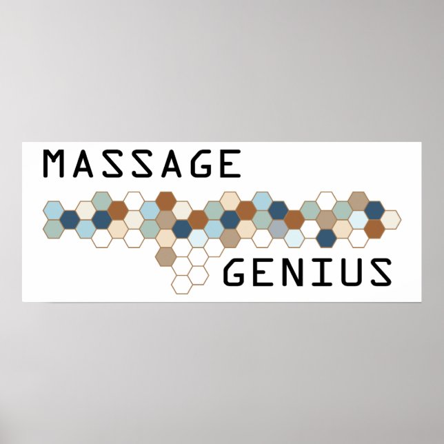 Pôster Massage Genius (Frente)