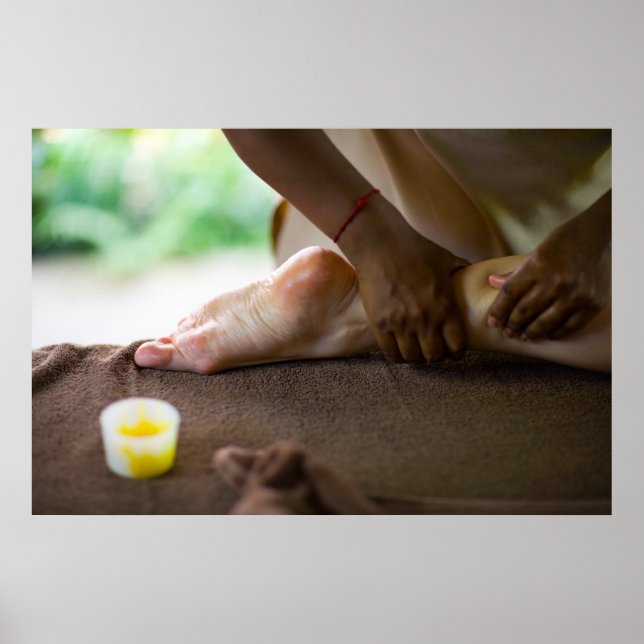 Pôster Massagem (Frente)