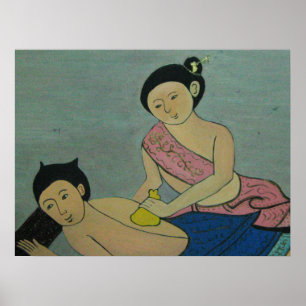 Pôster Massagem tradicional tailandesa