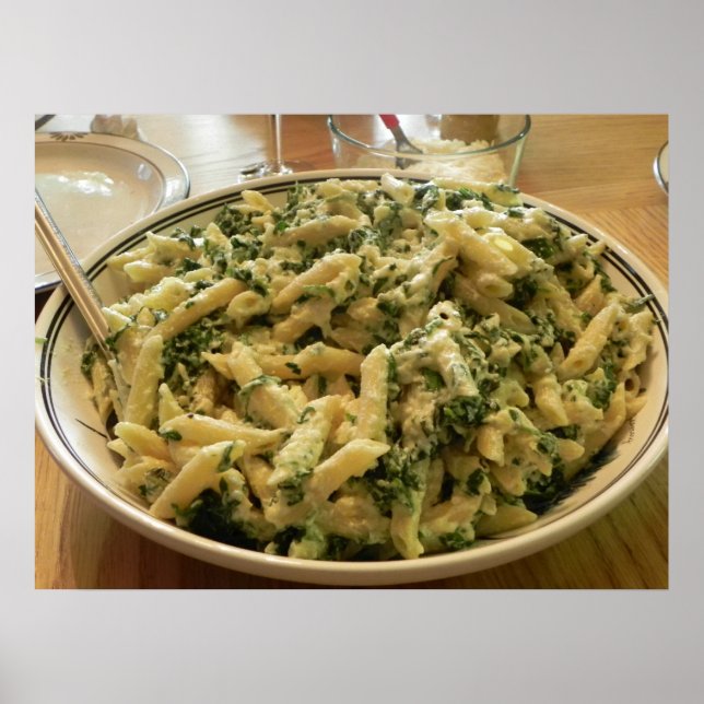 Pôster Massas alimentícias (Frente)