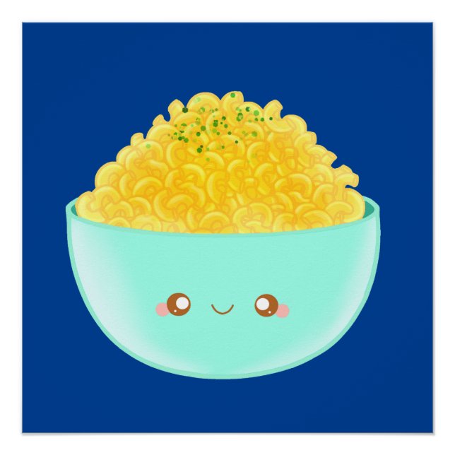 Pôster Massas E Queijos (Frente)