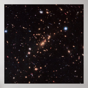 Poster Massive Galaxy Cluster Macs J2129-0741