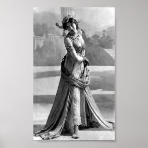 Poster Mata Hari em Paris - Margaretha Geertruida