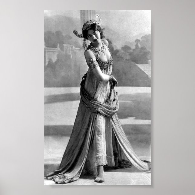 Poster Mata Hari em Paris - Margaretha Geertruida (Frente)