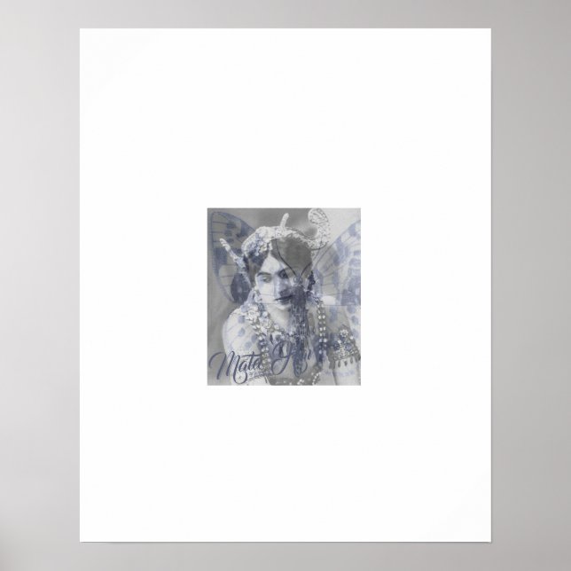 Poster Mata Hari – Margaretha Geertruida – butterfly (Frente)