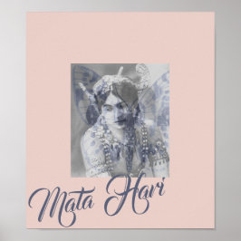 Poster Mata Hari – Margaretha Geertruida – butterfly