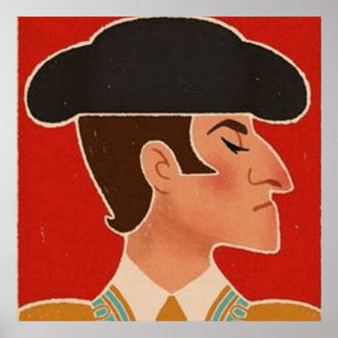 Poster Matador espanhol   ESPANHA