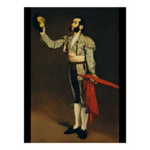 Pôster Matador espanhol por Edouard Manet