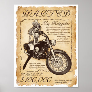 POSTER MATAGARINA~手配書ポスター~