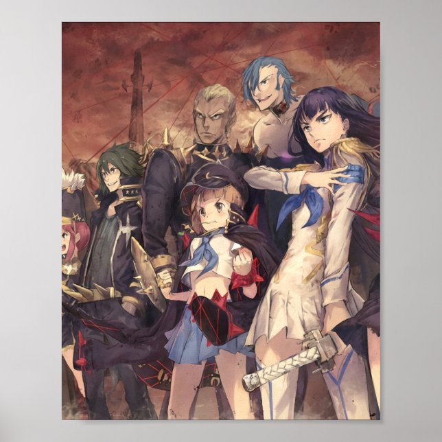 Poster Matar la Matar - Ryuko Mako Satsuki (Frente)