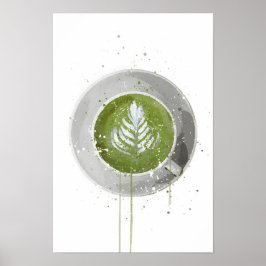Poster Matcha Latte