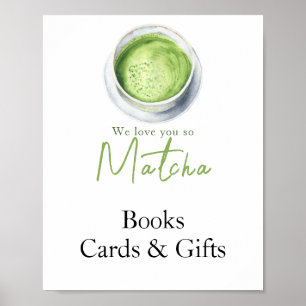 Poster Matcha Latte - Livros, Cartões e presentes chá de