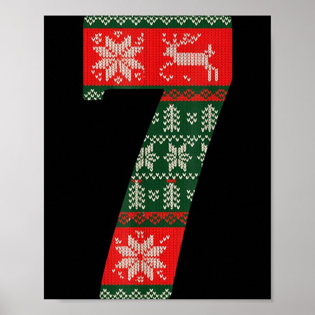 Poster Matching 67 Christmas Ugly Sweater Meme Number 7  (Frente)