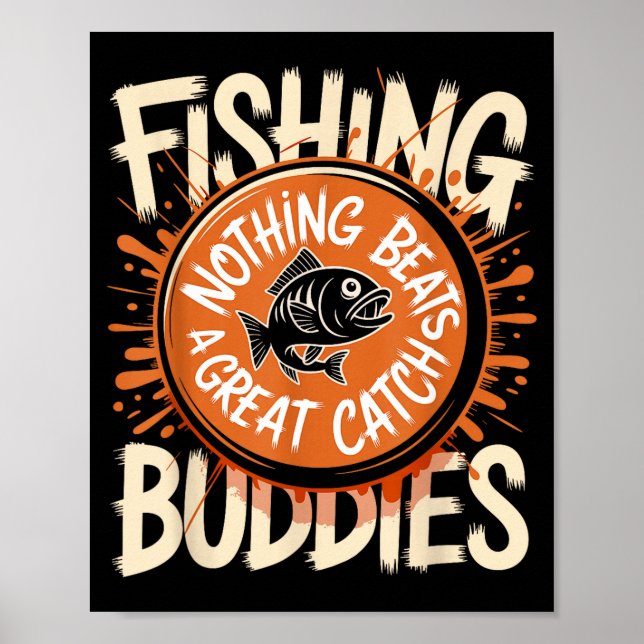 Poster Matching Fishing Buddies Team Fisherman Friends Ch (Frente)