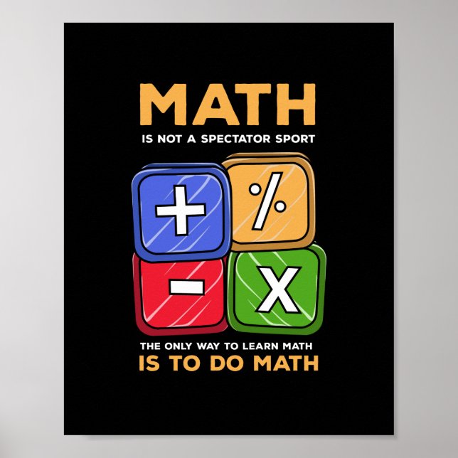 Poster Matemática (Frente)