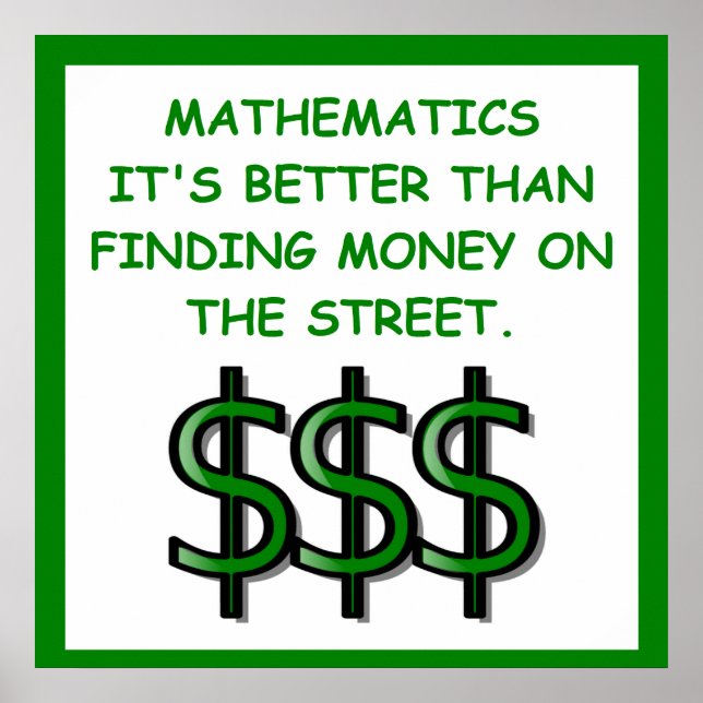 Poster matemática (Frente)