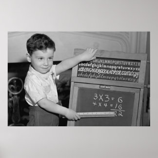 Pôster Matemática é fácil