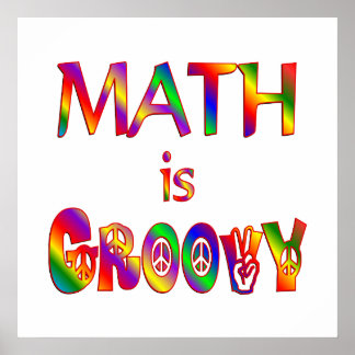 Pôster Matemática é Groovy