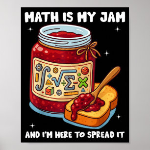 Poster Matemática É Minha Paixão E Estou Aqui Para Difund